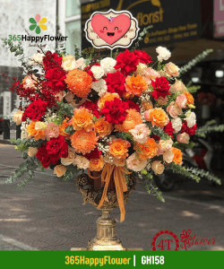 Bình Hoa Tươi Rực Rỡ