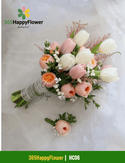 Bó Hoa Cưới Hoa Tulip