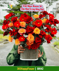 Giỏ Hoa Đẹp Bán Chạy