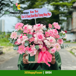 Giỏ Hoa Khai Trương Giá Rẻ