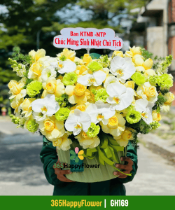 Giỏ Hoa Tặng Gia Đình