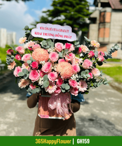 GIỏ Hoa Tươi Để Bàn