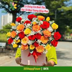 Giỏ Hoa Tươi Khai Trương Đẹp