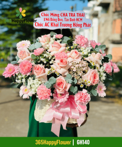 Giỏ Hoa Tươi Mini