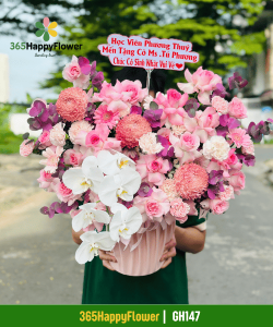 Giỏ Hoa Tươi Tặng Người Yêu