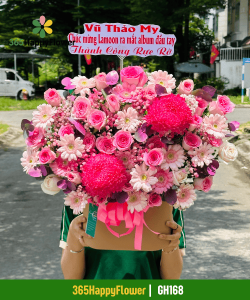 Giỏ Hoa Tươi Tặng Sinh Nhật