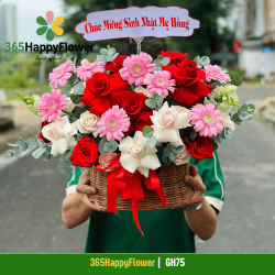 Giỏ Hoa Tươi Ý Nghĩa