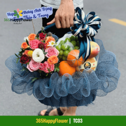 Giỏ Trái Cây Decor Đẹp