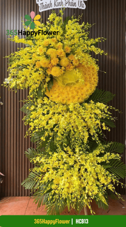 Hoa Chia Buồn 3 Tầng Hiện Đại