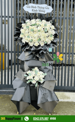 Kệ Hoa Chia Buồn Giá Rẻ