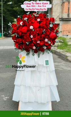 Kệ Hoa Chúc Mừng Tân Gia