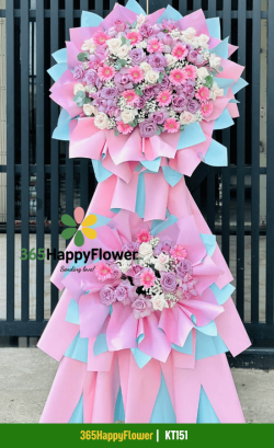 Kệ Hoa Khai Giảng Năm Học Mới