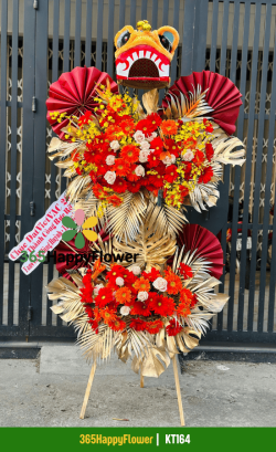 Kệ Hoa Khai Trương Mừng Năm Mới