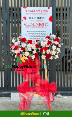 Kệ Hoa Mừng Khai Trương Rực Rỡ