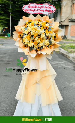 Kệ Hoa Khai Trương Truyền Thống