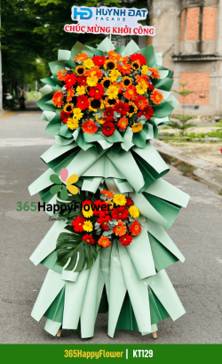 Kệ Hoa Chúc Mừng Lễ Khởi Công