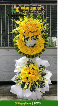 Vòng Hoa Viếng 2 Tầng