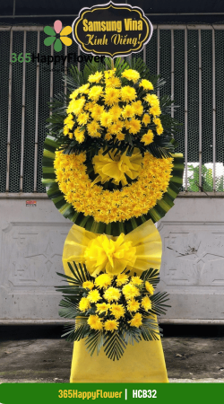 Kệ Hoa Tang Hoa Cúc Vàng