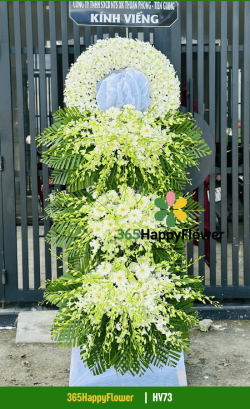 Vòng Hoa Đám Tang 3 Tầng