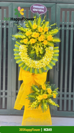 Hoa Chia Buồn 2 Tầng