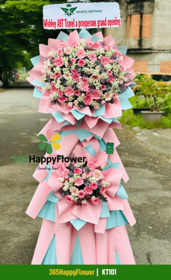 Kệ Hoa Tươi Đẹp Hiện Đại