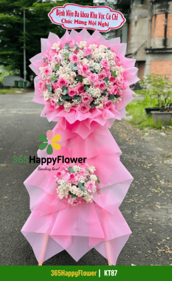 Kệ Hoa Tươi Lễ Động Thổ