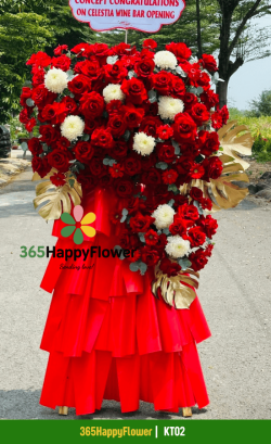 Kệ Hoa Tươi Sang Trọng