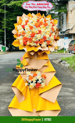 Kệ Hoa Tươi Sang Trọng Đẹp