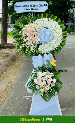 Kệ Hoa Viếng Phổ Biến