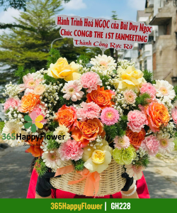 Giỏ Hoa Tươi