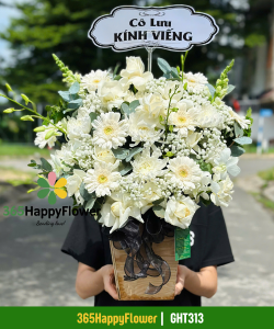 Giỏ Hoa Tang Lễ
