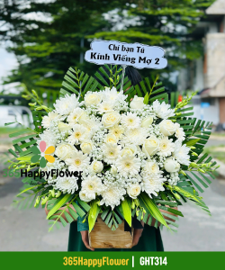 Giỏ hoa tang lễ