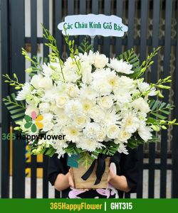 Giỏ hoa tang lễ
