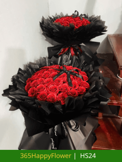bó hoa sáp ấn tượng