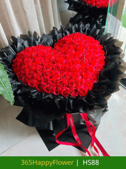 Bó Hoa Sáp Hồng Đỏ 150 Bông