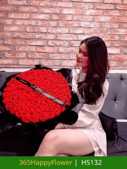 Bó Hoa Sáp Đỏ Ý Nghĩa