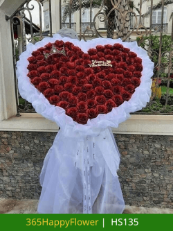 Bó Hoa Sáp Thơm Màu Đỏ