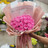 Bó Hoa Sáp Tone Hồng Đậm